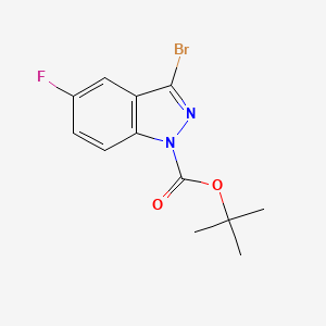 1-Boc-3-bromo-5-fluoro-indazole