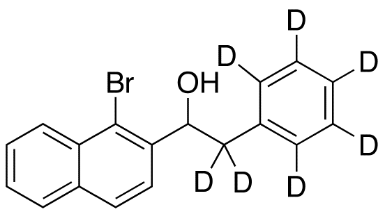 1-Bromo-α-benzyl-2-naphthalenemethanol-d7