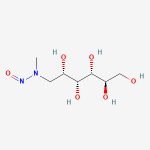 1-Deoxy-1-(methylnitrosoamino)hexitol