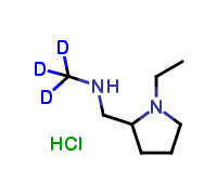 1-Ethyl-2-[(methylamino)methyl]pyrrolidine-d3 Hydrochloride