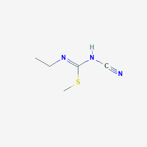1-Ethyl-2-methyl-3-cyanoisothiourea