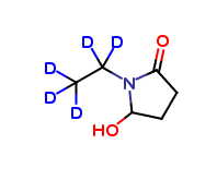 1-Ethyl-5-hydroxy-2-pyrrolidinone-d5