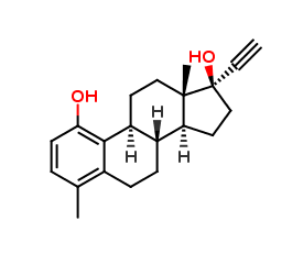 1-Hydroxy-4-methyl-17-ethynyl-3-dehydroxyestradiol