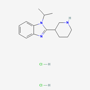 1-Isopropyl-2-piperidin-3-yl-1H-benzoimidazoledihydrochloride