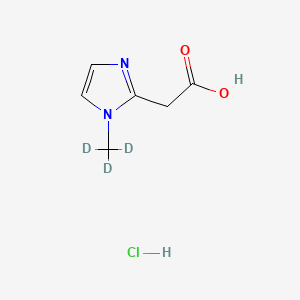 1-Methyl-1H-imidazole-2-acetic Acid-d3 Hydrochloride
