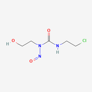 1-Nitroso-1-(2-hydroxyethyl)-3-(2-chloroethyl)urea