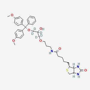1-O-(4,4'-Dimethoxytrityl)-3-O-(N-biotinyl-3-aminopropyl)glycerol-d5