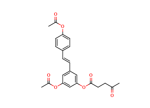1-O-Levulinoyl Resveratrol Diacetate