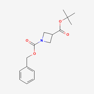 1-O-benzyl 3-O-tert-butyl azetidine-1,3-dicarboxylate