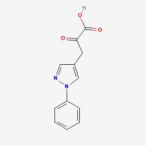 1-Phenyl-pyrazole 4-pyruvic Acid