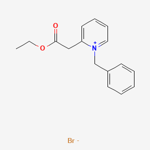 1-benzyl-2-(2-ethoxy-2-oxoethyl)pyridinium bromide