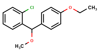 1-chloro-2-((4-ethoxyphenyl)(methoxy)methyl)benzene