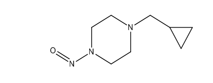 1-cyclopropylmethyl-4-nitrosopiperazine