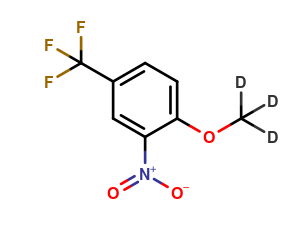 1-methoxy-d3-2-nitro-4-(trifluoromethyl)benzene
