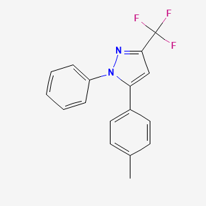 1-phenyl-5-(p-tolyl)-3-(trifluoromethyl)-1H-pyrazole