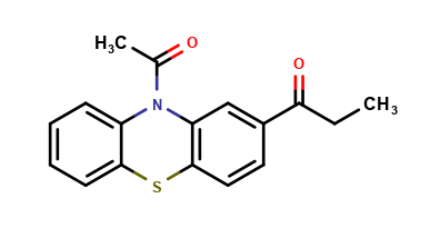 10-Acetyl-2-(1-oxopropyl)-10H-phenothiazine
