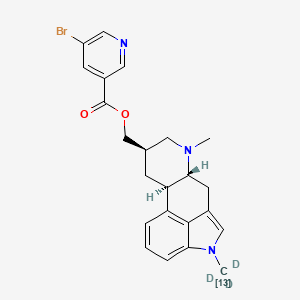 10-Demethoxy Nicergoline-13C,d3
