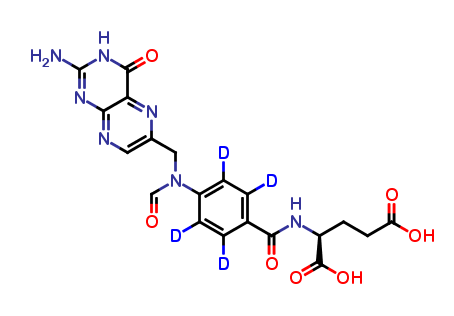 10-Formyl Folic Acid-d4