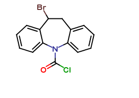 10-bromo-10,11-dihydro- 5H-Dibenz[b,f]azepine-5-carbonyl chloride