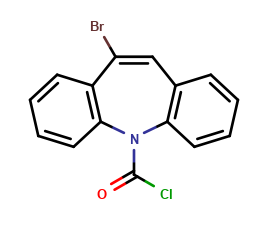 10-bromo-5H-dibenzo[b,f]azepine-5-carbonyl chloride