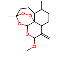 10-methoxy-3,6-dimethyl-9-methylenedecahydro-3H-3,12-epoxy[1,2]dioxepino[4,3-i]isochromene