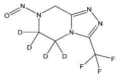 1000 ppm N-Nitroso Sitagliptin triazole D4 10mg/10ml in Methanol