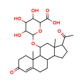 11a-Hydroxy Progesterone-β-D-Glucuronide