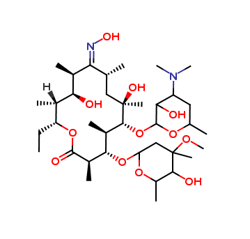 12-Deoxyerythromycin 9-Oxime