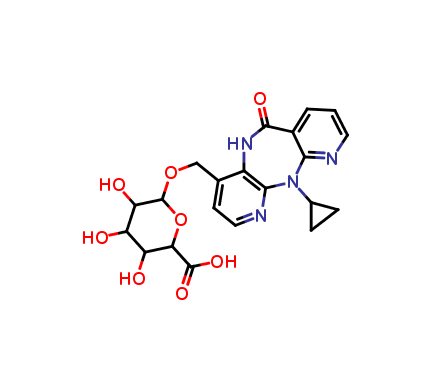 12-Hydroxy Nevirapine 12-O-ß-D-Glucuronide