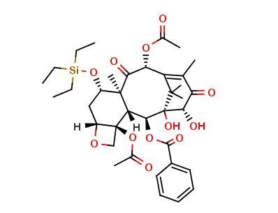 14-β-Hydroxy-7-O-(triethylsilyl)-13-oxo Baccatin III