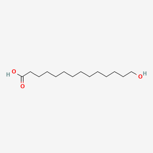 14-Hydroxytetradecanoic acid