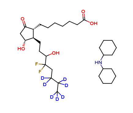 15-Hydroxy Lubiprostone Dicyclohexylammonium Salt-d7