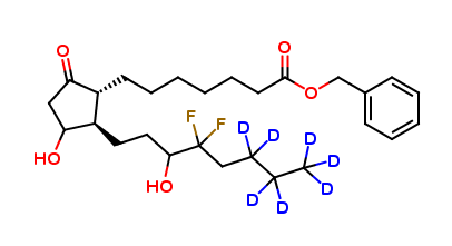 15-Hydroxy Lubiprostone Phenylmethyl Ester-d7 (Mixture of Diastereomers)