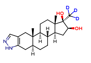 16�-Hydroxy Stanozolol-d3
