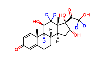 16α-Hydroxyprednisolone-d5