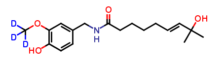 16-Hydroxy Capsaicin-d3