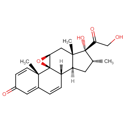 16alpha-Methyl-17,21-dihydroxy-9,11-epoxy-pregna-1,4,6-triene-3,20-dione