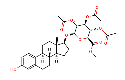 17-β-Estradiol 17-(2,3,4-Tri-O-acetyl-β-D-glucuronide Methyl Ester)