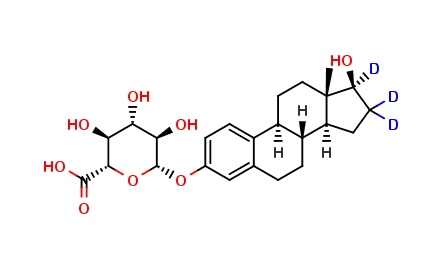 17-β-Estradiol-d3-β-D-Glucuronide