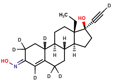 17-Desacetyl Norgestimate-d7 (Mixture of Isomers)