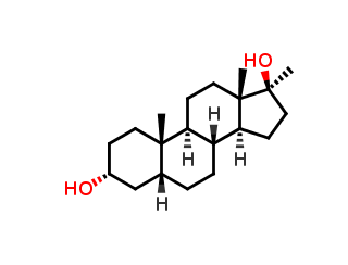 17-Methyl-5�-androstane-3a,17�-diol