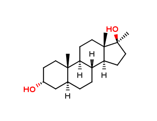 17-Methyl-5a-androstane-3a,17-�-diol