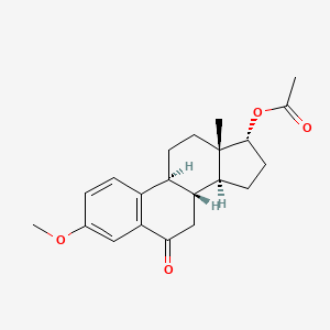 17-O-Acetyl-3-O-methyl-6-oxo 17-β-Estradiol