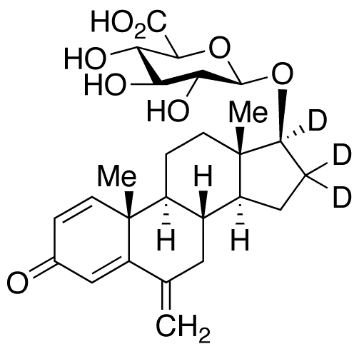 17b-Hydroxy Exemestane-d3 17-O-b-D-Glucuronide