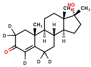17b-Methyl epi-Testosterone-d5