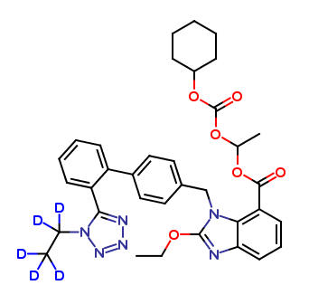 1H-1-Ethyl-d5 Candesartan Cilexetil