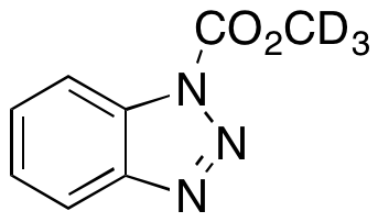 1H-Benzotriazole-1-carboxylic Acid Methyl Ester-d3