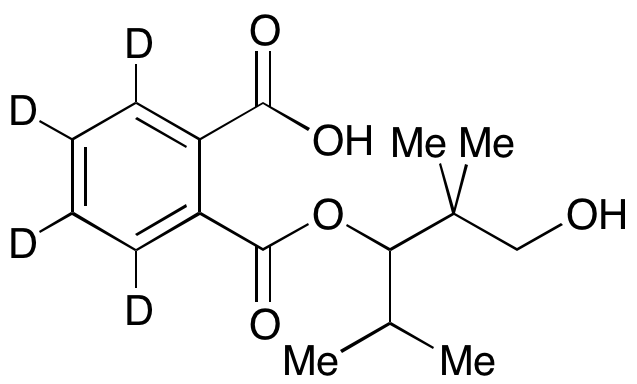 2-(((1-Hydroxy-2,2,4-trimethylpentan-3-yl)oxy)carbonyl)benzoic Acid-d4 (Phthalate Monoester-d4)