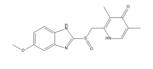 2-[[(5-methoxy-1H-benzimidazol-2-yl) sulfinyl] methyl]-3, 5-dimethyl pyridin-4 (1H)-one