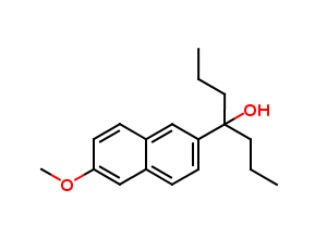 2-[(1-Hydroxy-1-propyl)butyl]-6-methoxynaphthalene